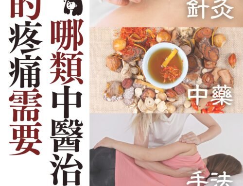 你的疼痛需要哪類中醫治療?